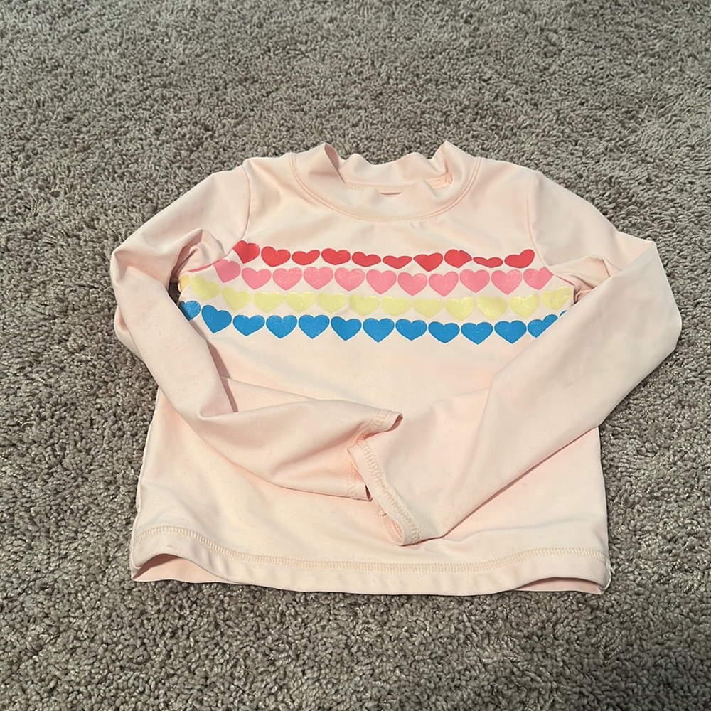 Rash guard shirt carters size 6/6x